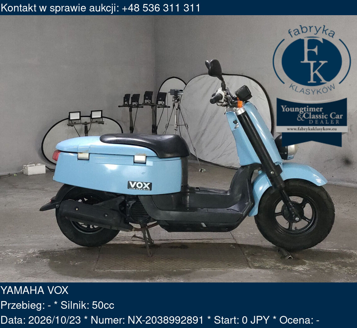YAMAHA VOX  - zdjęcie 2