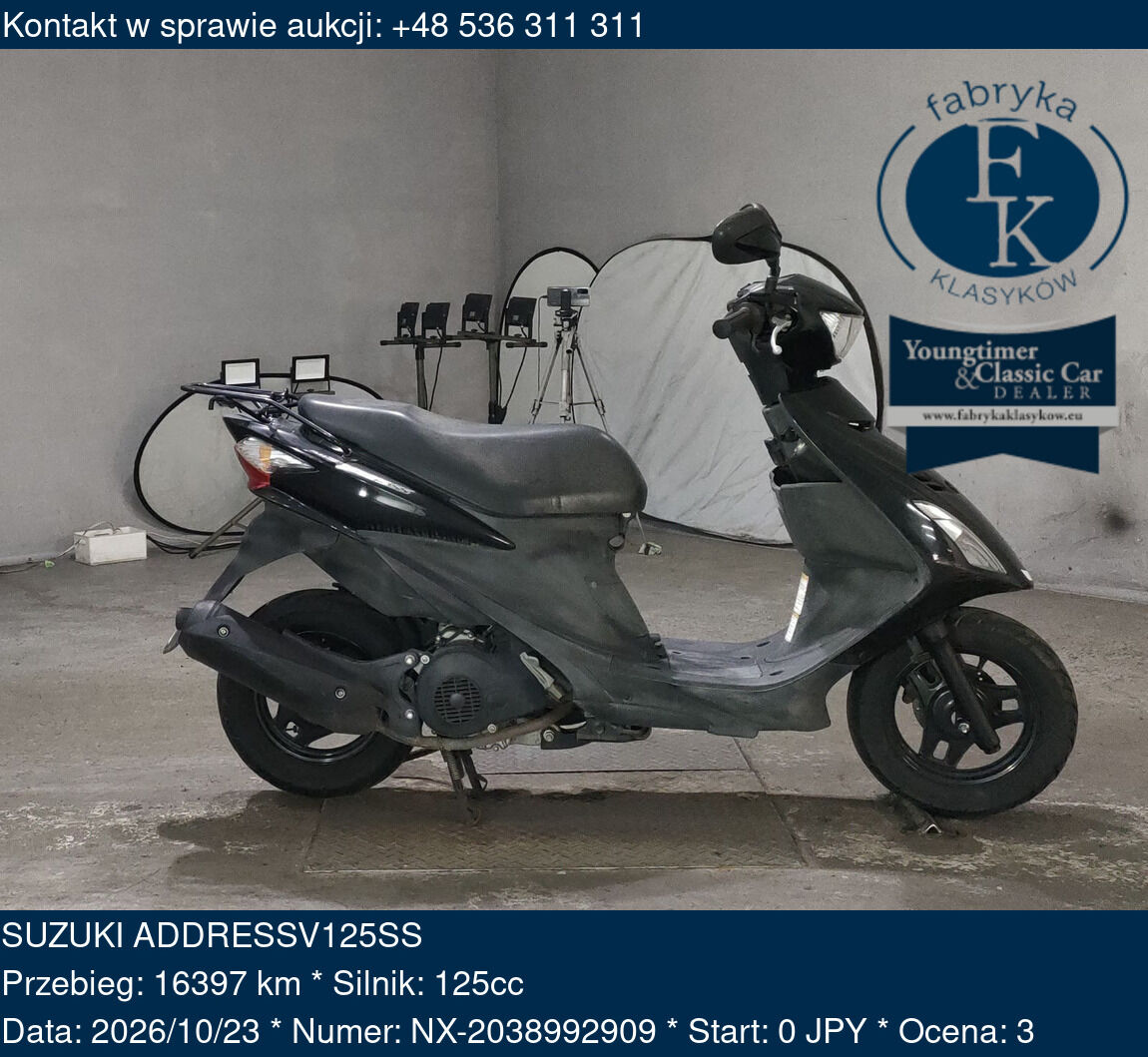 SUZUKI ADDRESSV125SS  - zdjęcie 2