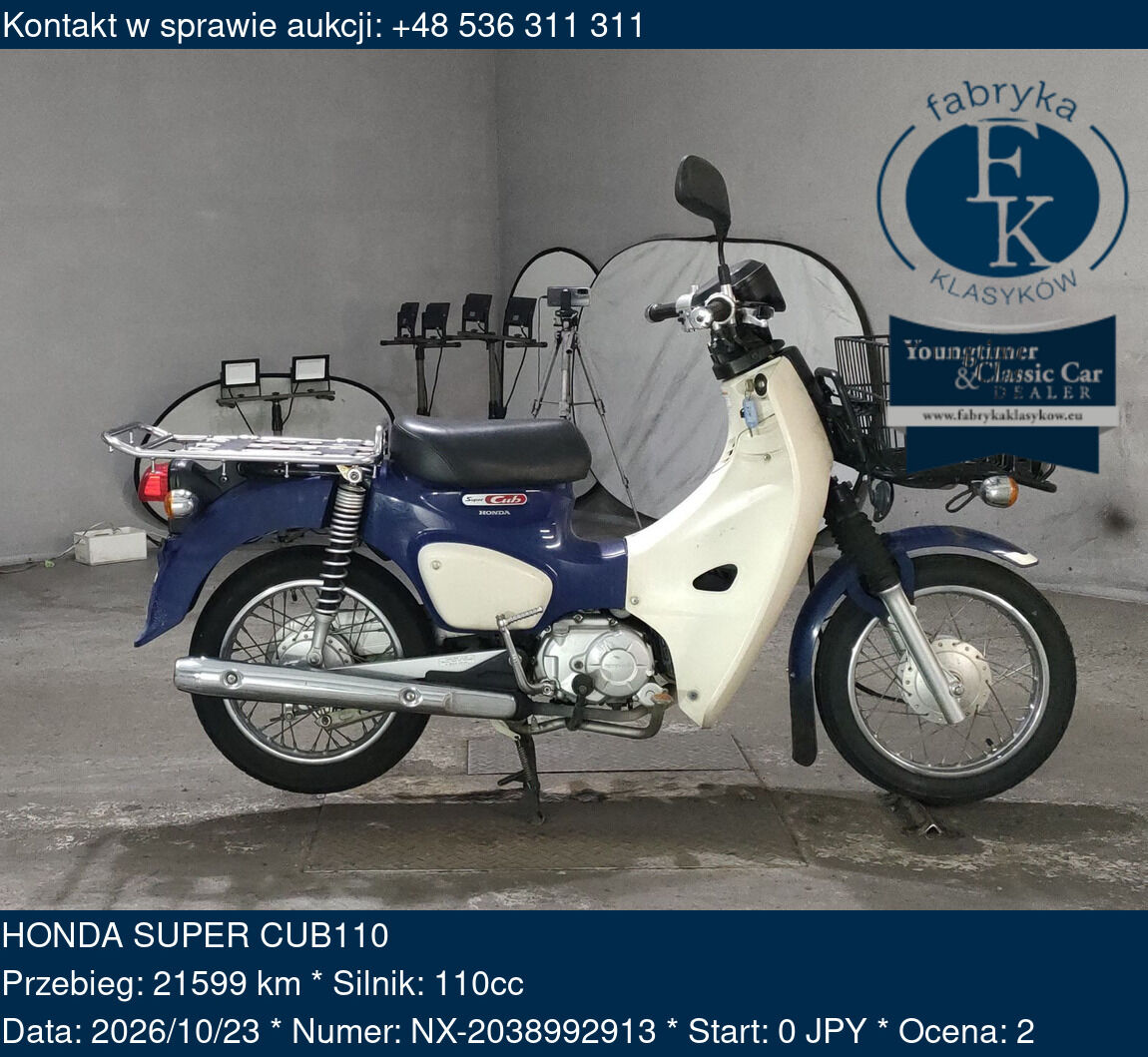 HONDA SUPER CUB110  - zdjęcie 2