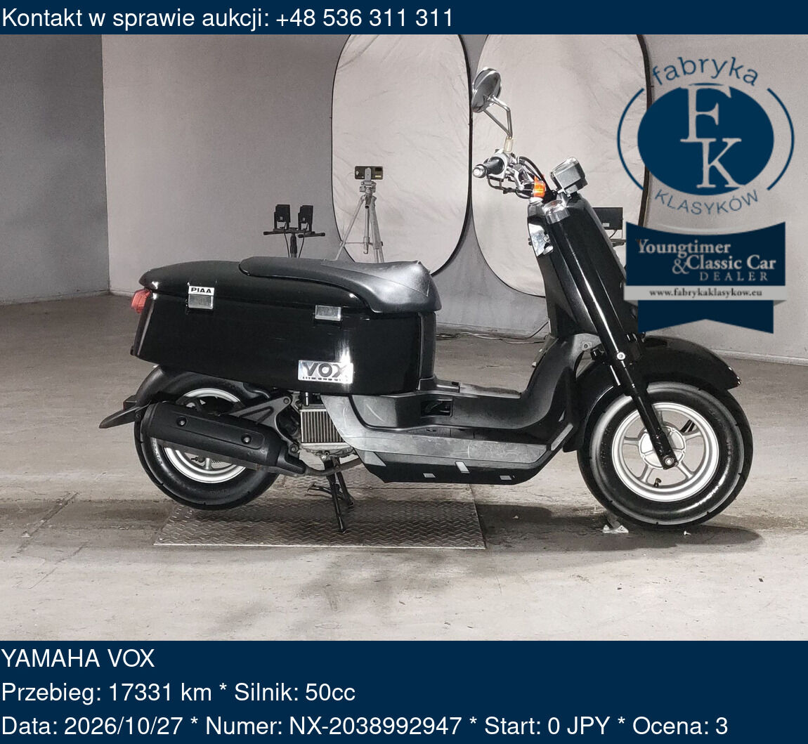 YAMAHA VOX  - zdjęcie 2