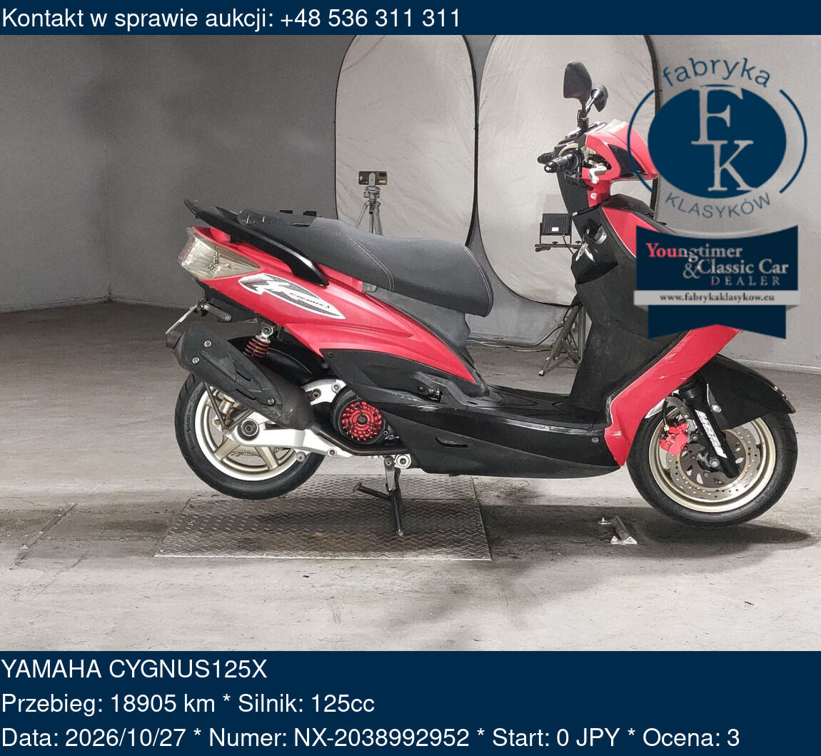 YAMAHA CYGNUS125X  - zdjęcie 2