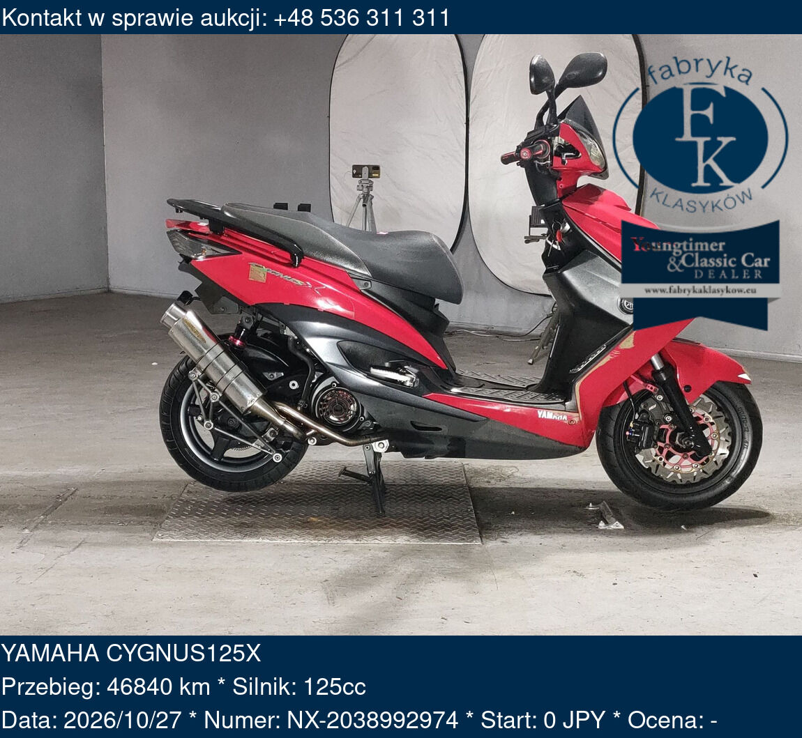 YAMAHA CYGNUS125X  - zdjęcie 2