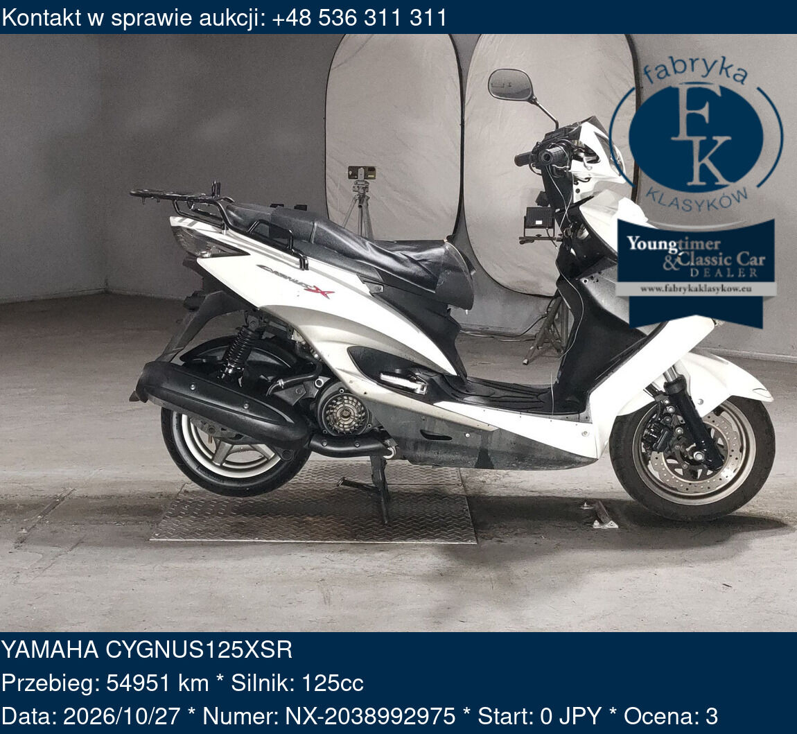YAMAHA CYGNUS125XSR - zdjęcie 2