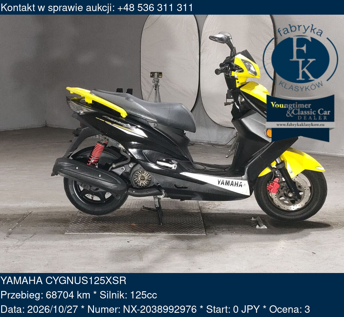 YAMAHA CYGNUS125XSR  - zdjęcie 2