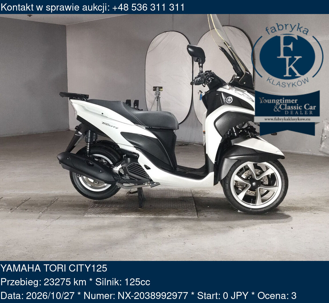 YAMAHA TORI CITY125  - zdjęcie 2
