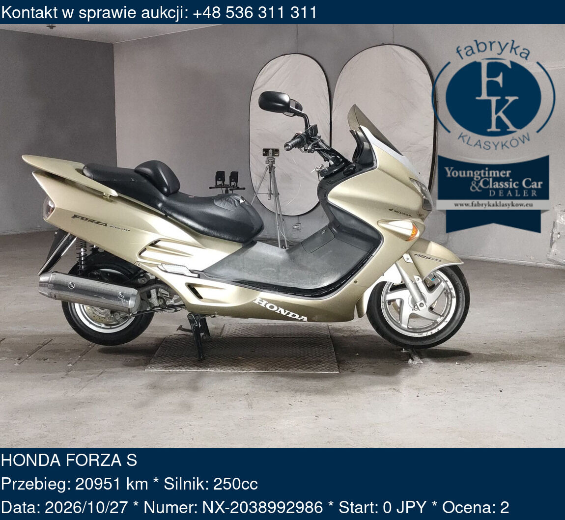 HONDA FORZA S  - zdjęcie 2