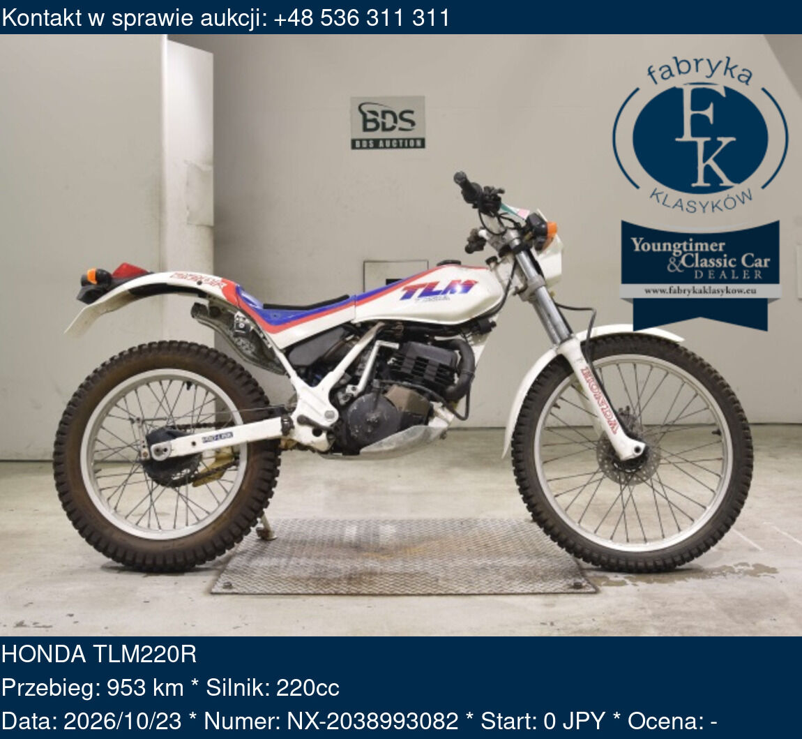 HONDA TLM220R  - zdjęcie 2