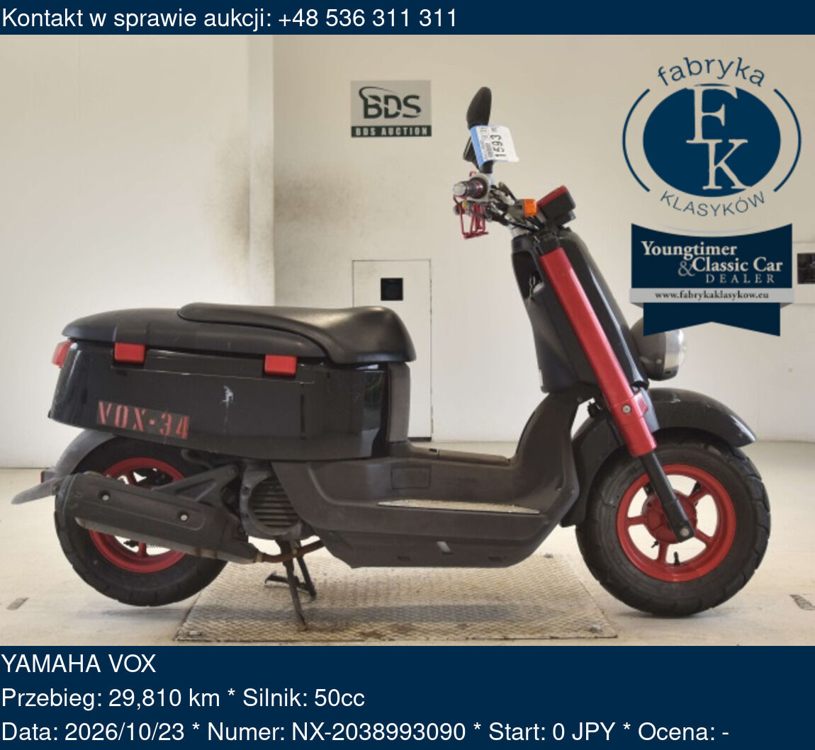 YAMAHA VOX  - zdjęcie 2