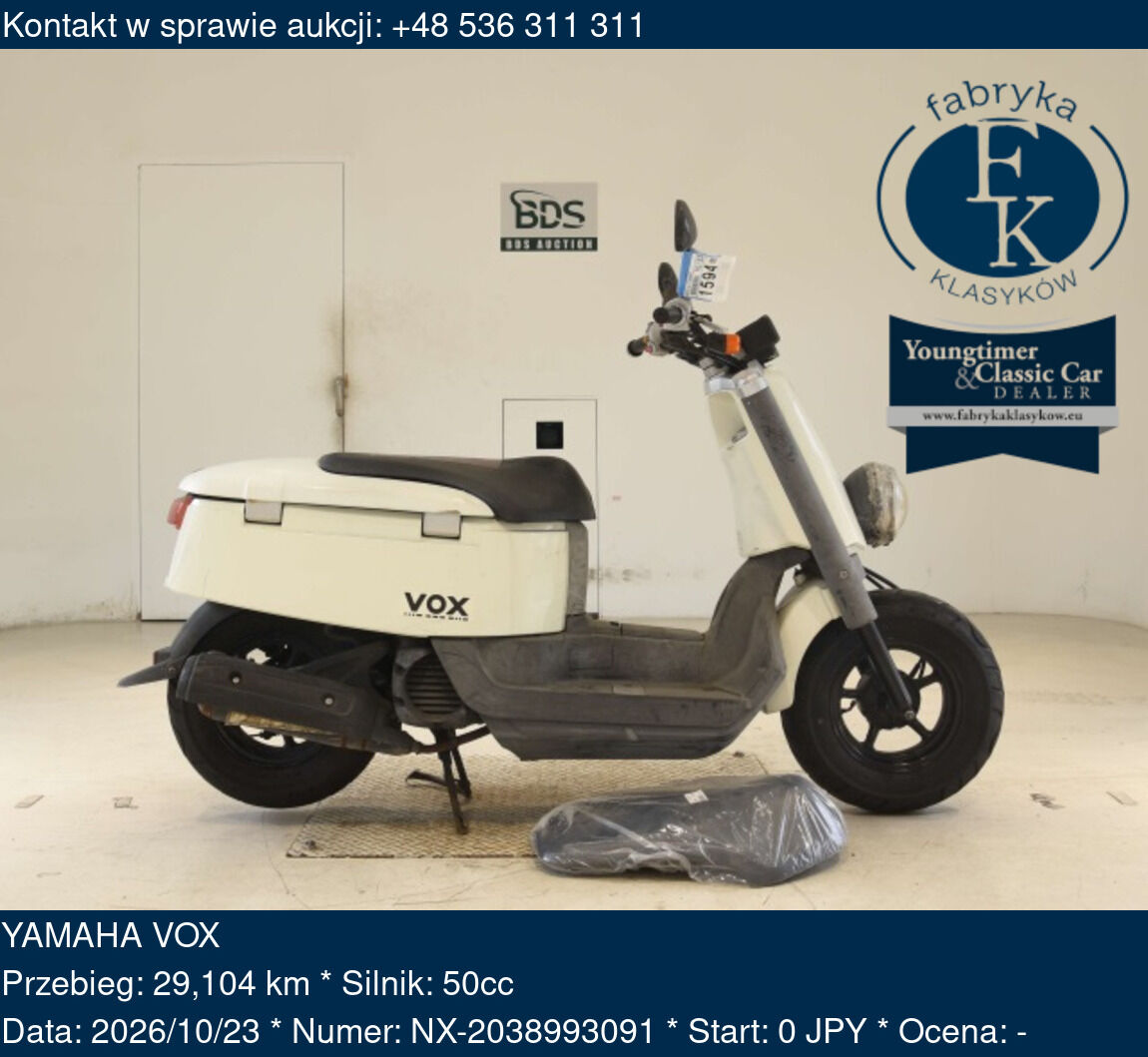 YAMAHA VOX - zdjęcie 2