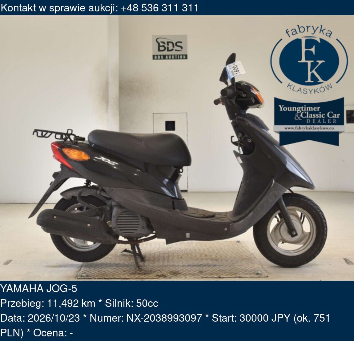 YAMAHA JOG-5  - zdjęcie 2