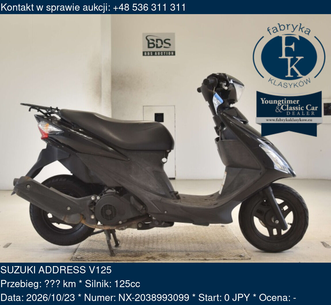 SUZUKI ADDRESS V125 - zdjęcie 2