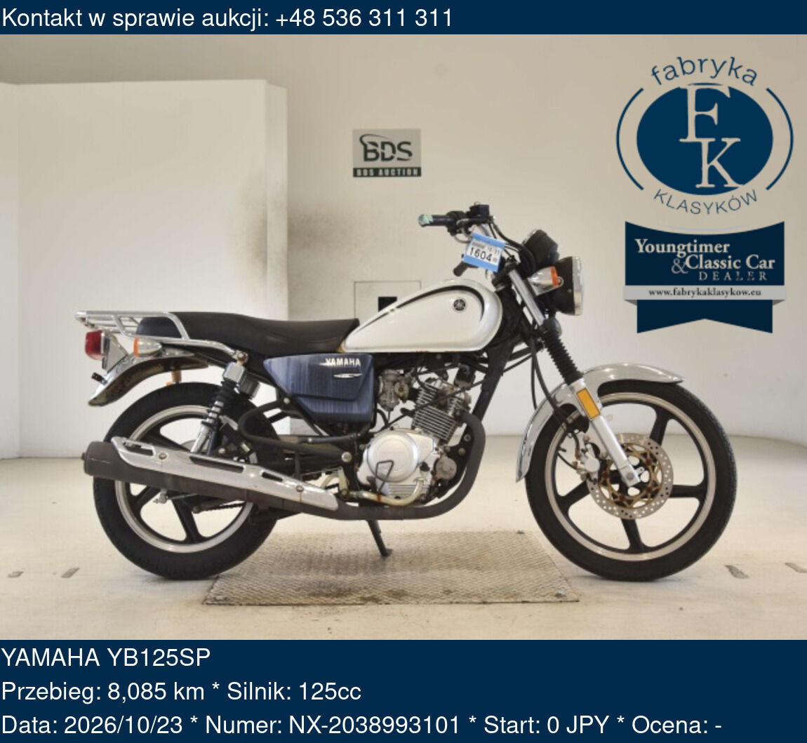 YAMAHA YB125SP  - zdjęcie 2