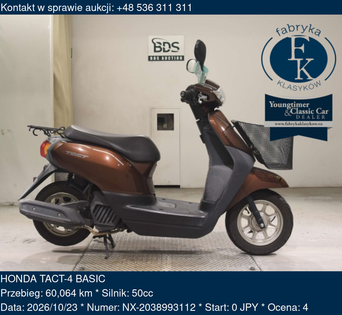 HONDA TACT-4 BASIC  - zdjęcie 2