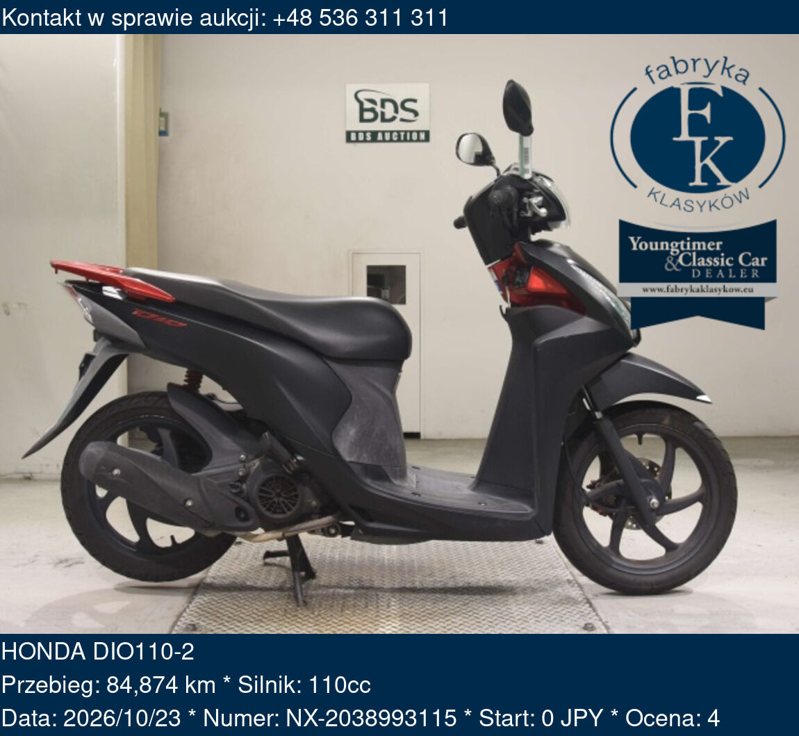 HONDA DIO110-2  - zdjęcie 2