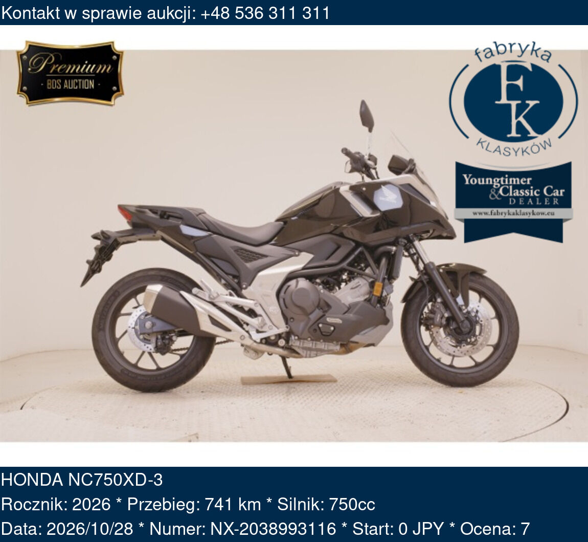 HONDA NC750XD-3 2026 - zdjęcie 2