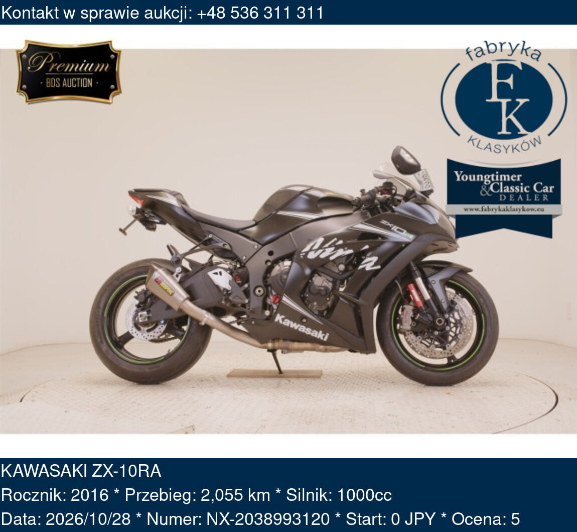KAWASAKI ZX-10RA 2016 - zdjęcie 2