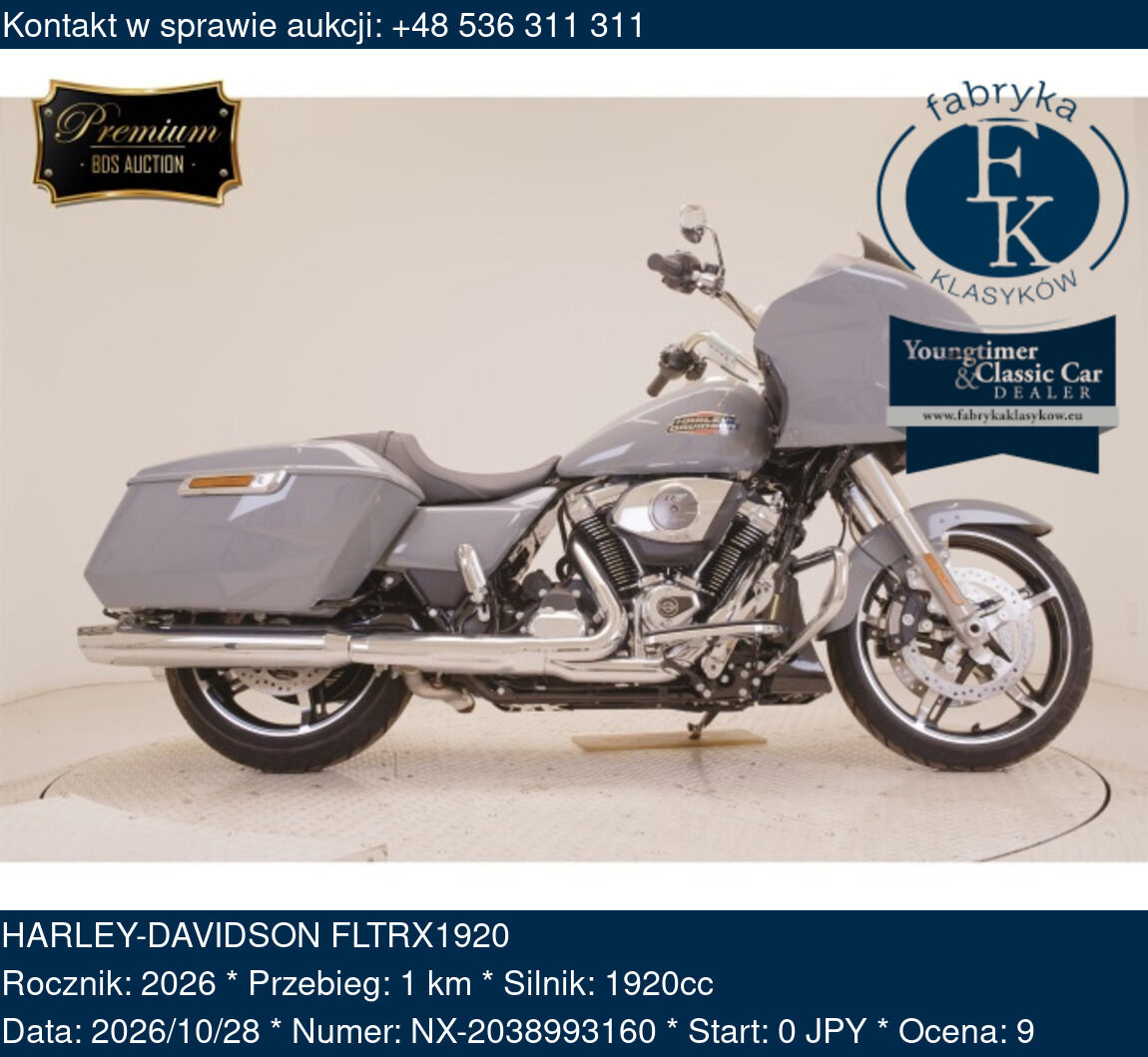 HARLEY-DAVIDSON FLTRX1920 2026 - zdjęcie 2