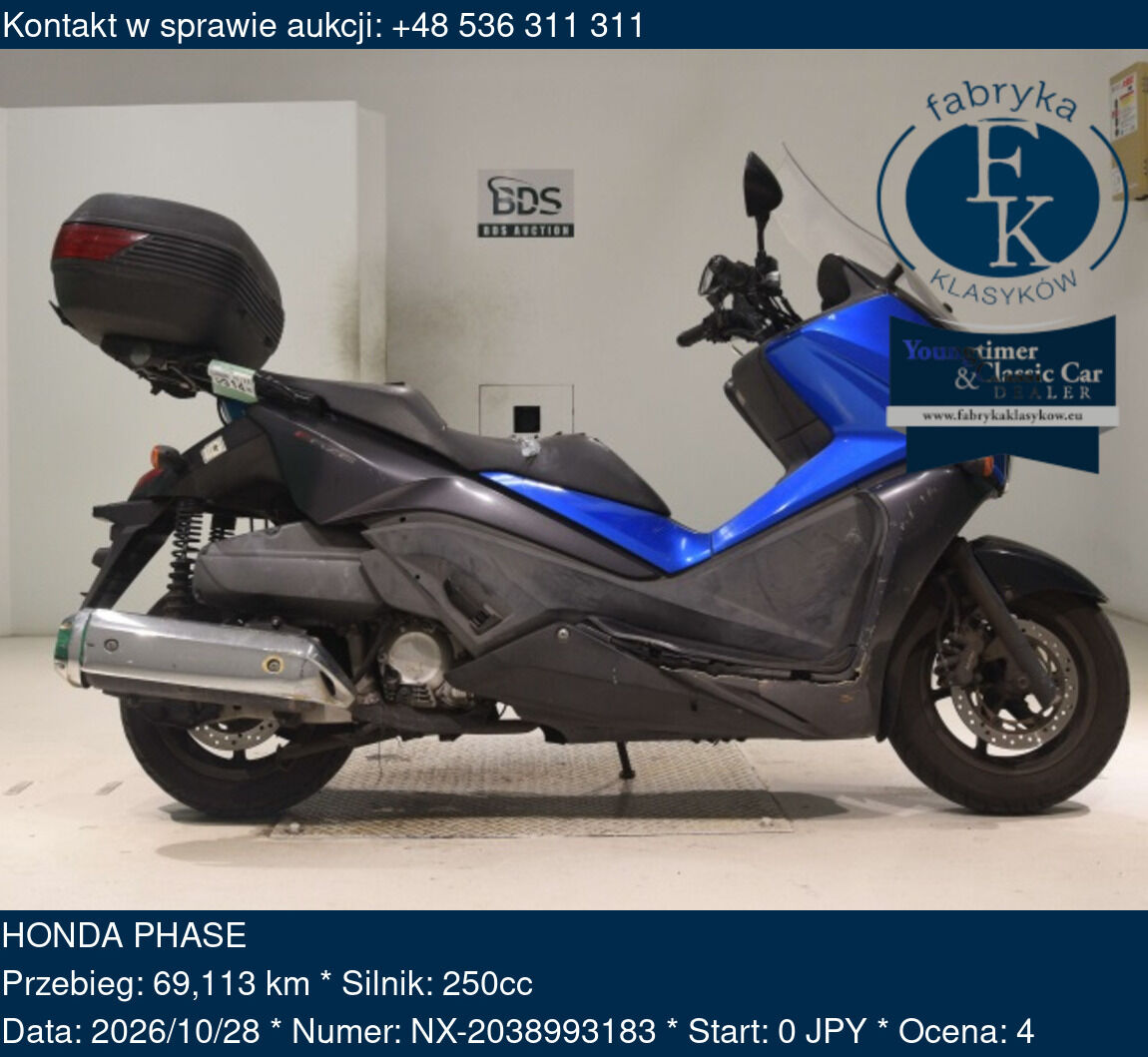 HONDA PHASE  - zdjęcie 2