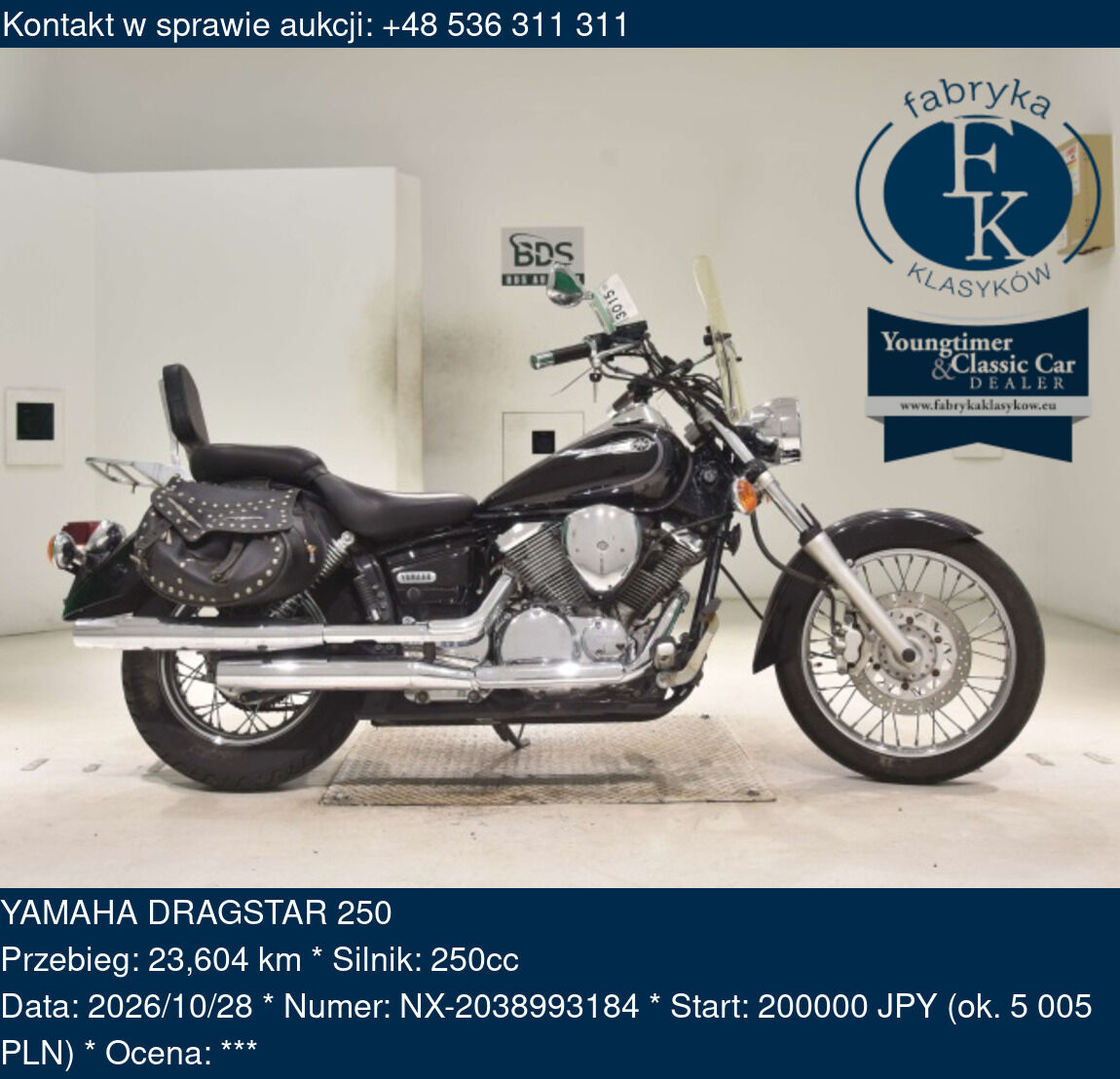 YAMAHA DRAGSTAR 250  - zdjęcie 2