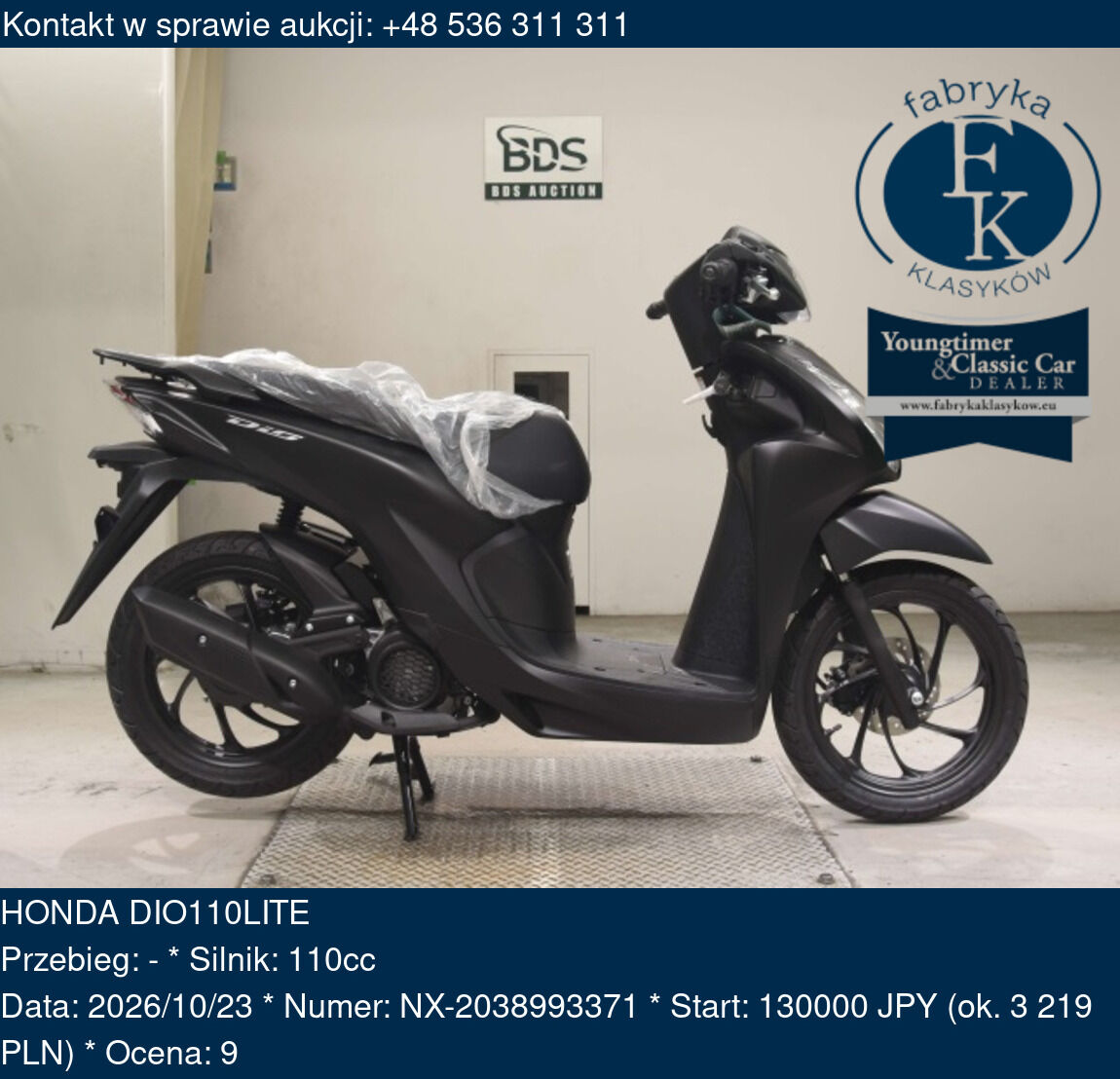 HONDA DIO110LITE  - zdjęcie 2