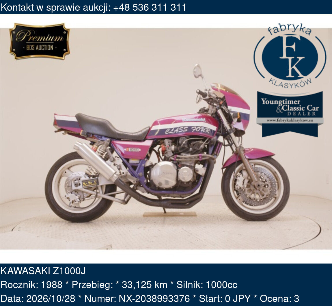 KAWASAKI Z1000J 1988 - zdjęcie 2