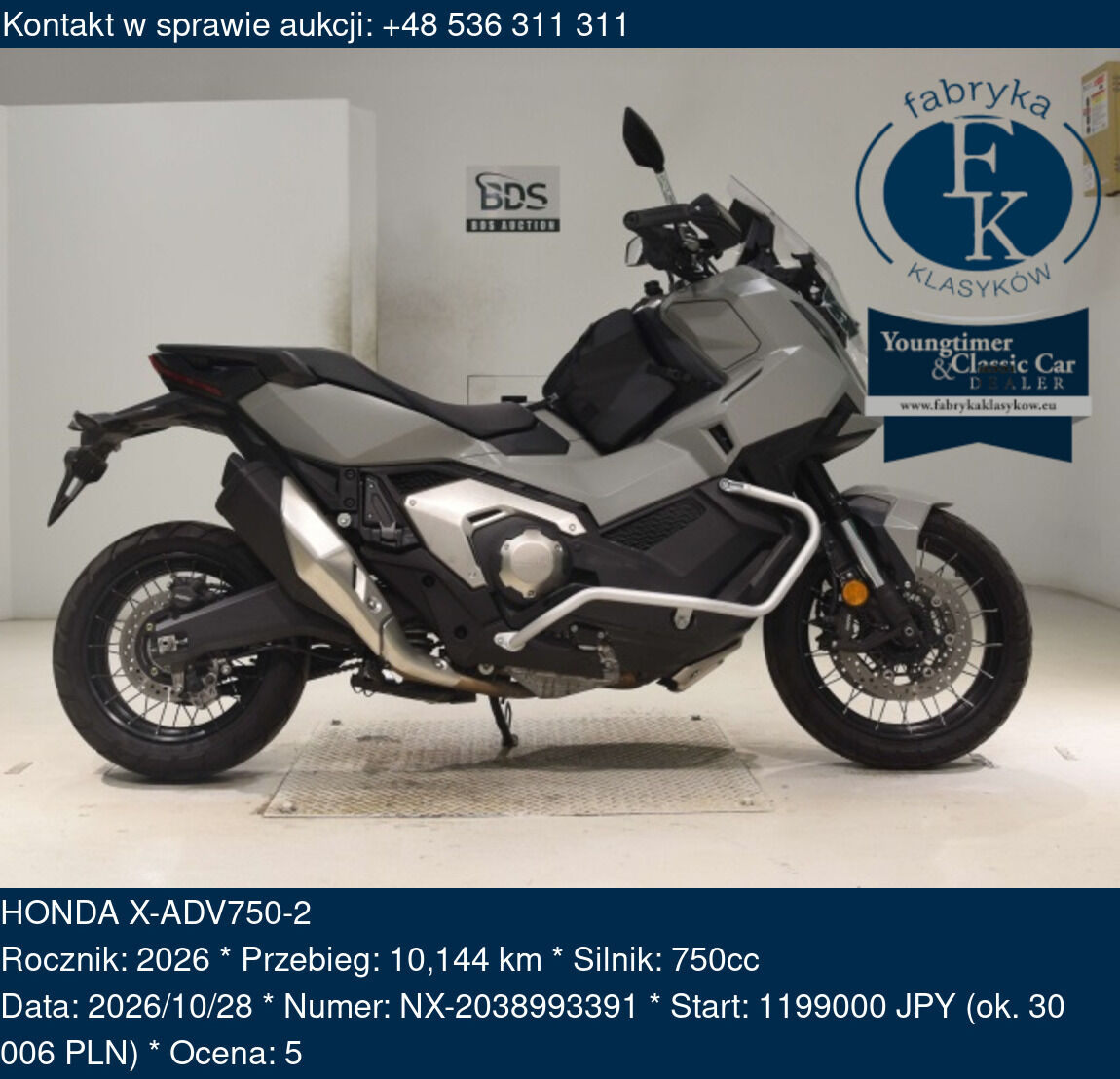 HONDA X-ADV750-2 2026 - zdjęcie 2