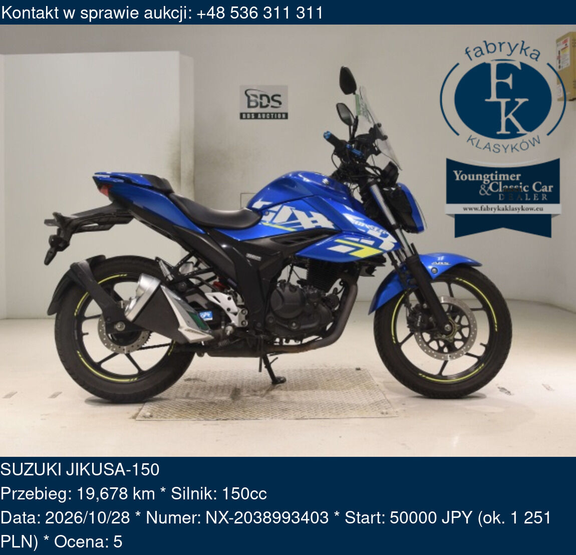 SUZUKI JIKUSA-150  - zdjęcie 2