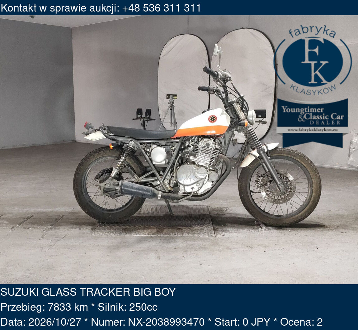 SUZUKI GLASS TRACKER BIG BOY  - zdjęcie 2