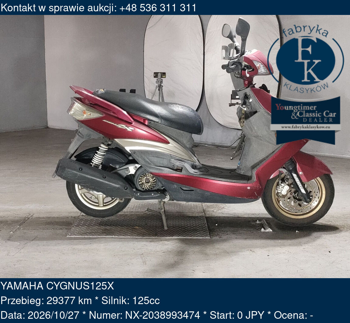 YAMAHA CYGNUS125X  - zdjęcie 2