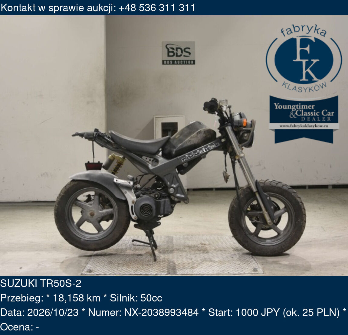SUZUKI TR50S-2 - zdjęcie 2