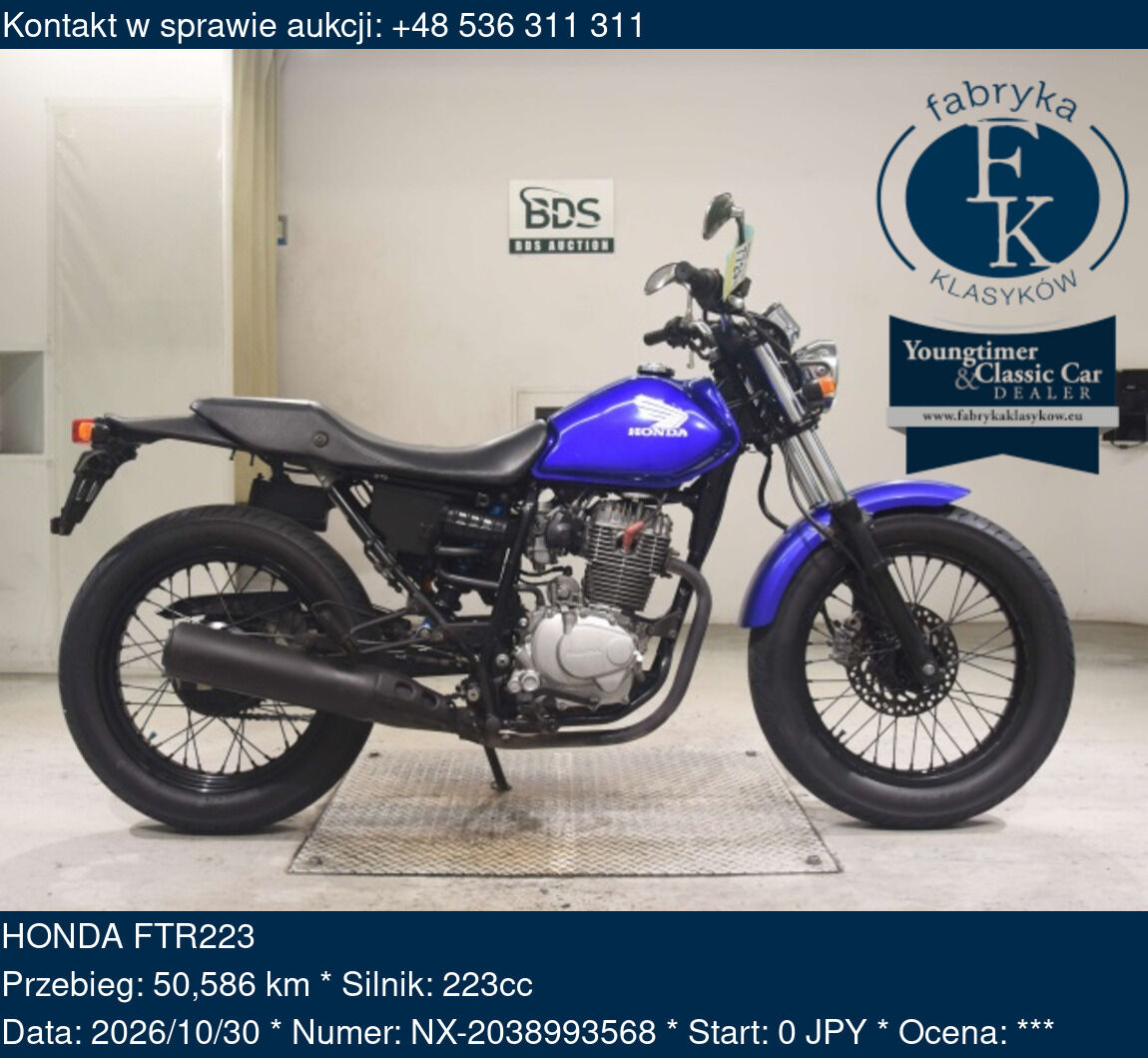 HONDA FTR223  - zdjęcie 2