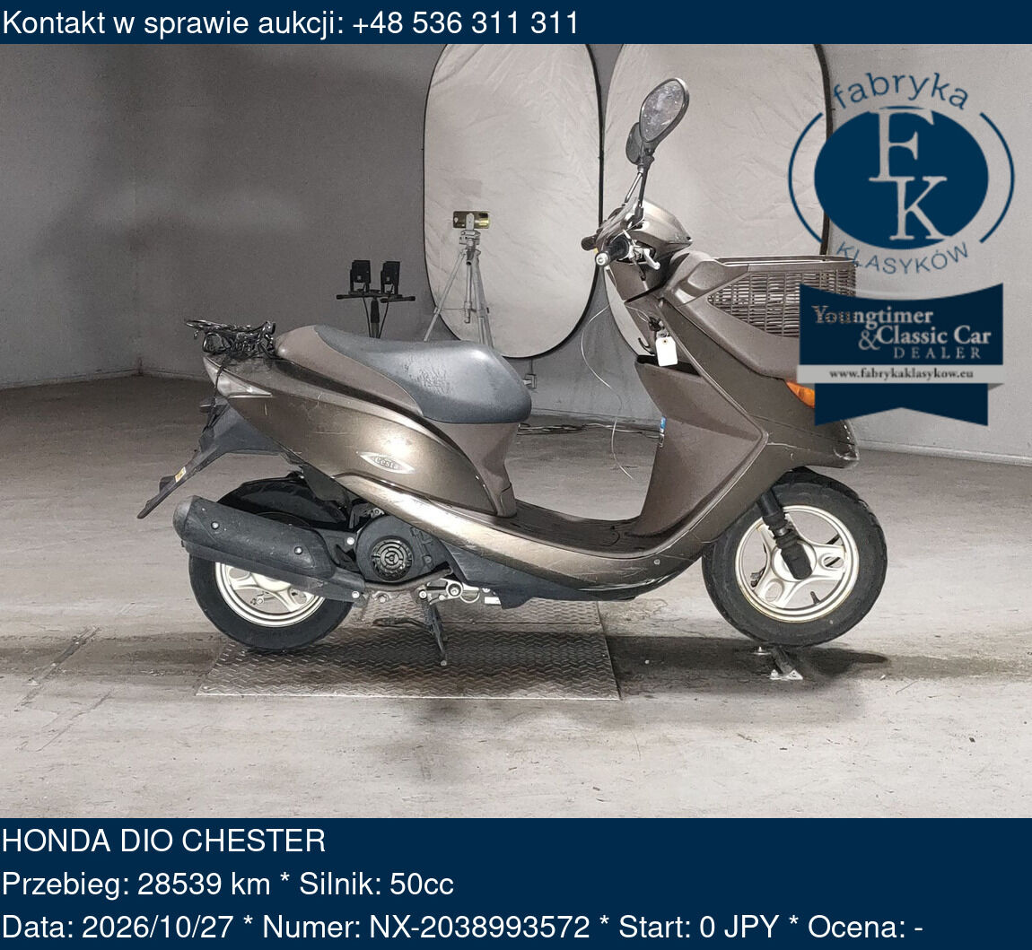 HONDA DIO CHESTER - zdjęcie 2