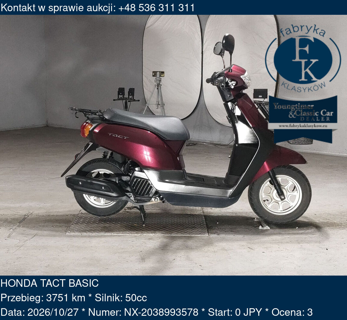 HONDA TACT BASIC  - zdjęcie 2