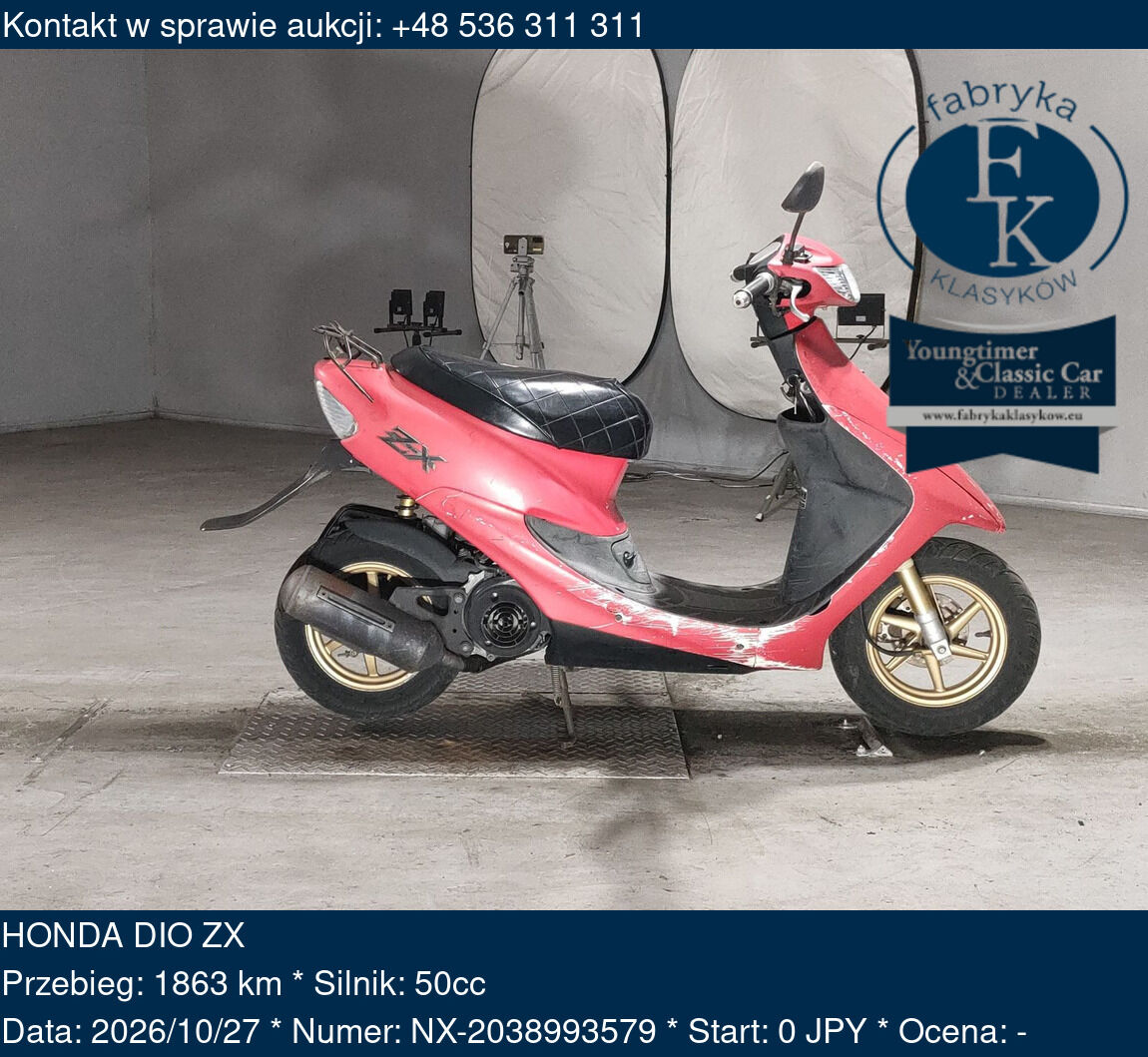 HONDA DIO ZX  - zdjęcie 2