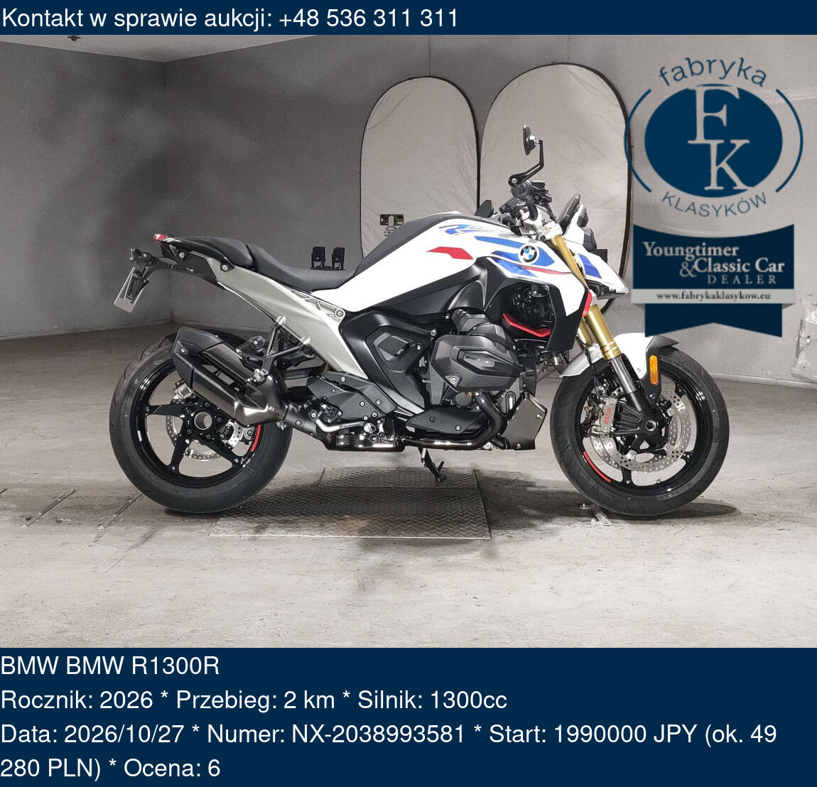 BMW BMW R1300R 2026 - zdjęcie 2