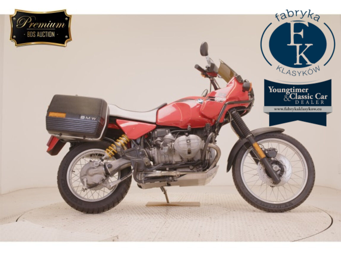 BMW BMW R100GS 1992 - aukcja, lot NX-2038993594