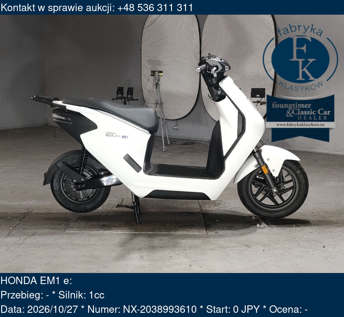 HONDA EM1 e:  - zdjęcie 2