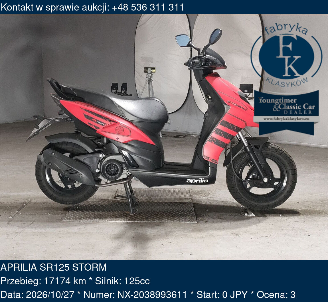 APRILIA SR125 STORM  - zdjęcie 2