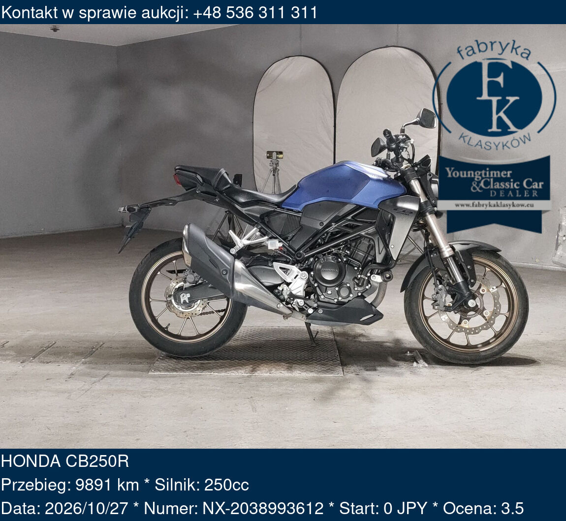 HONDA CB250R  - zdjęcie 2