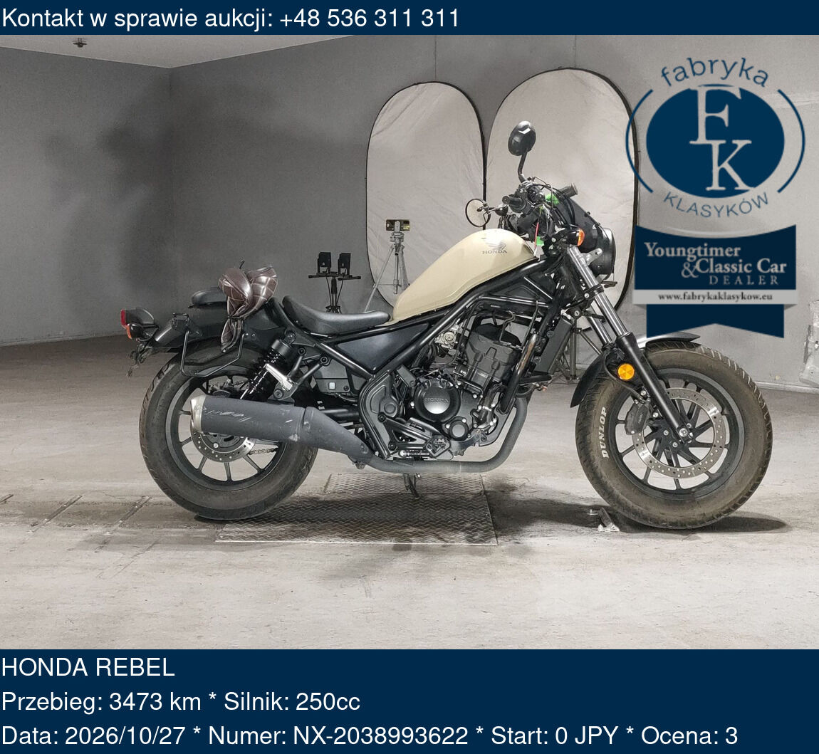 HONDA REBEL - zdjęcie 2