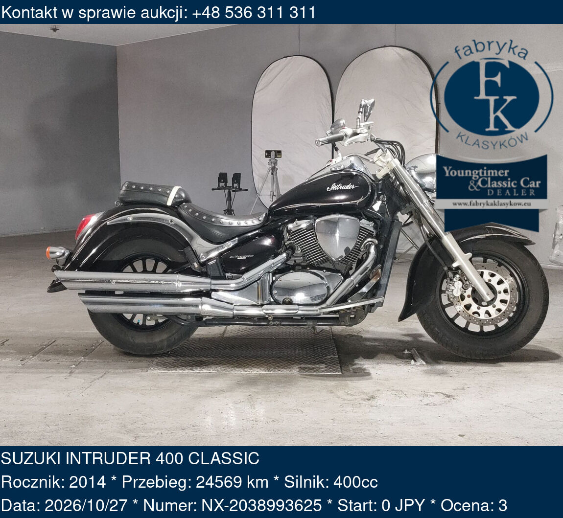 SUZUKI INTRUDER 400 CLASSIC 2014 - zdjęcie 2