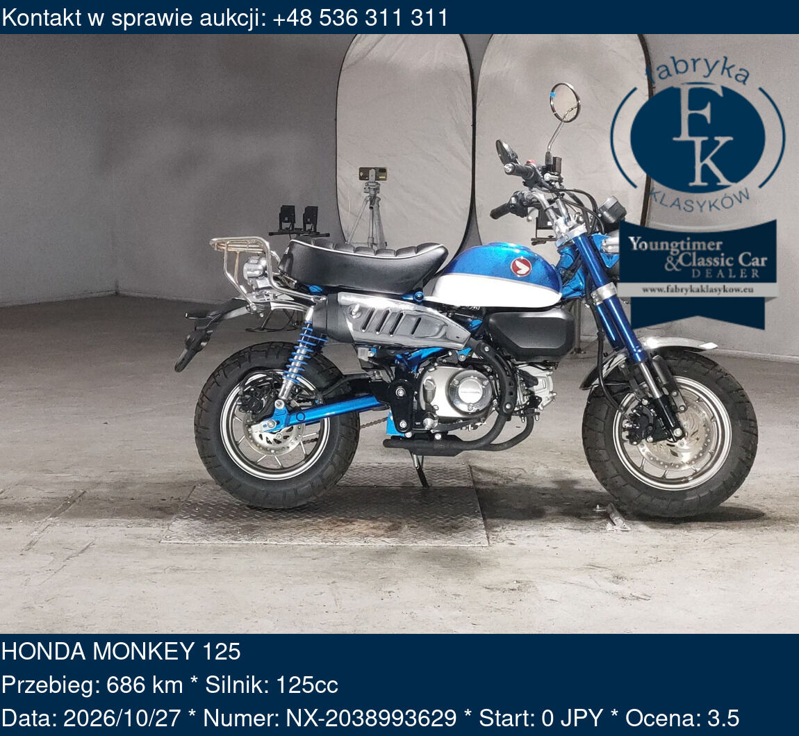 HONDA MONKEY 125  - zdjęcie 2