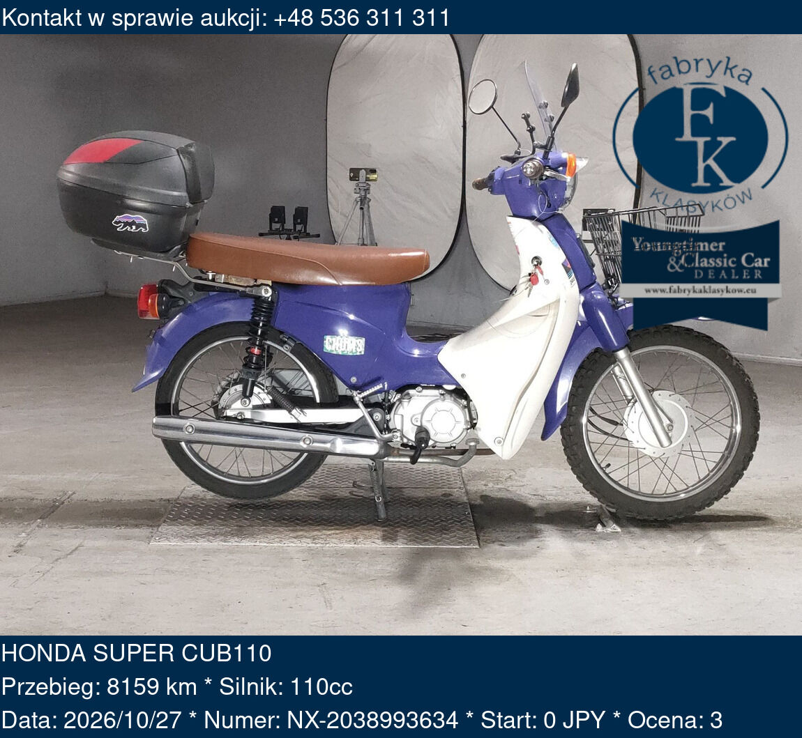 HONDA SUPER CUB110  - zdjęcie 2