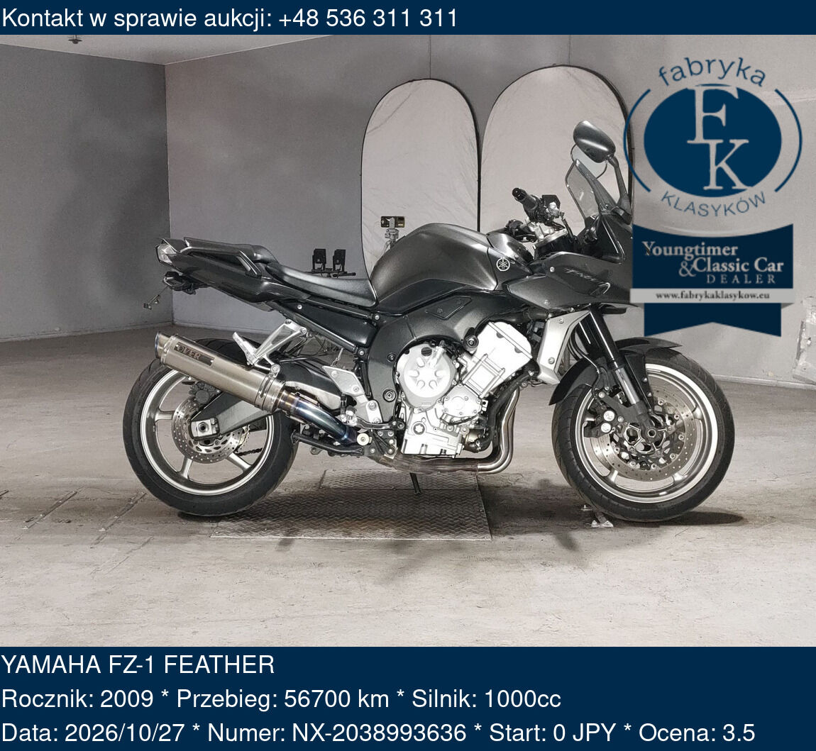 YAMAHA FZ-1 FEATHER 2009 - zdjęcie 2