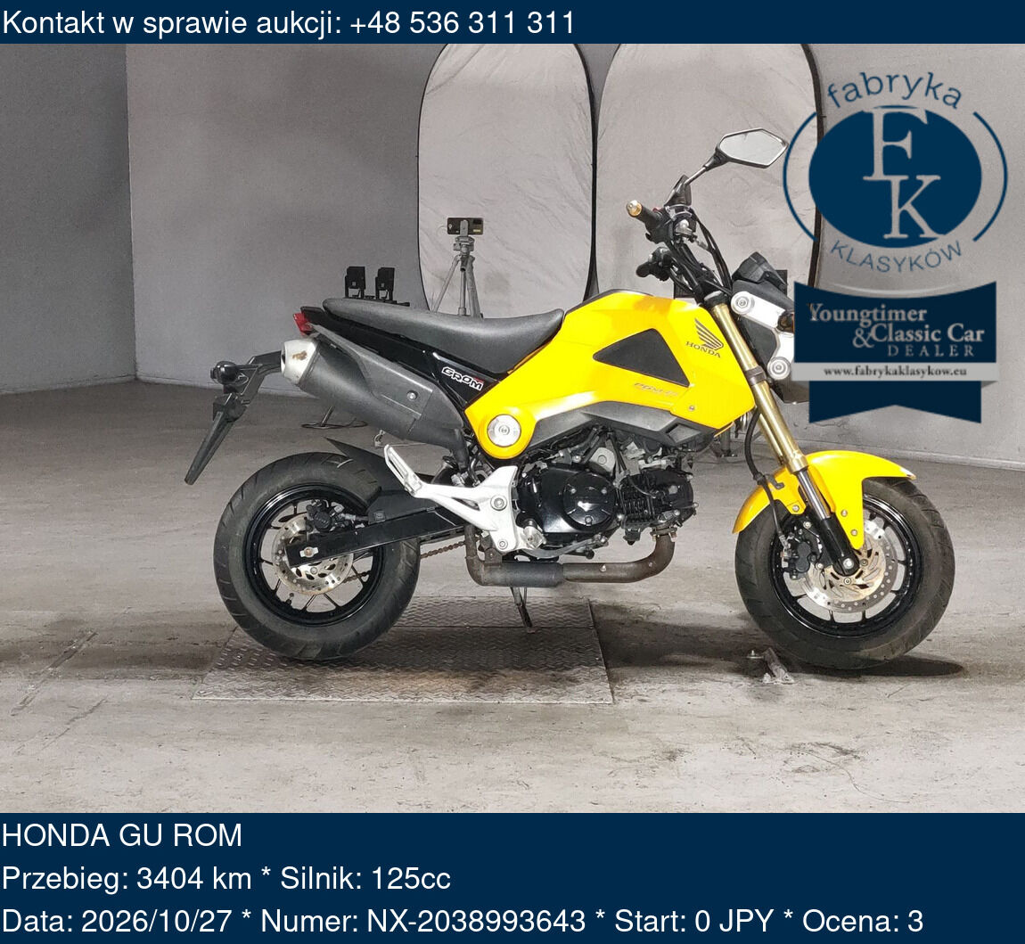 HONDA GU ROM  - zdjęcie 2