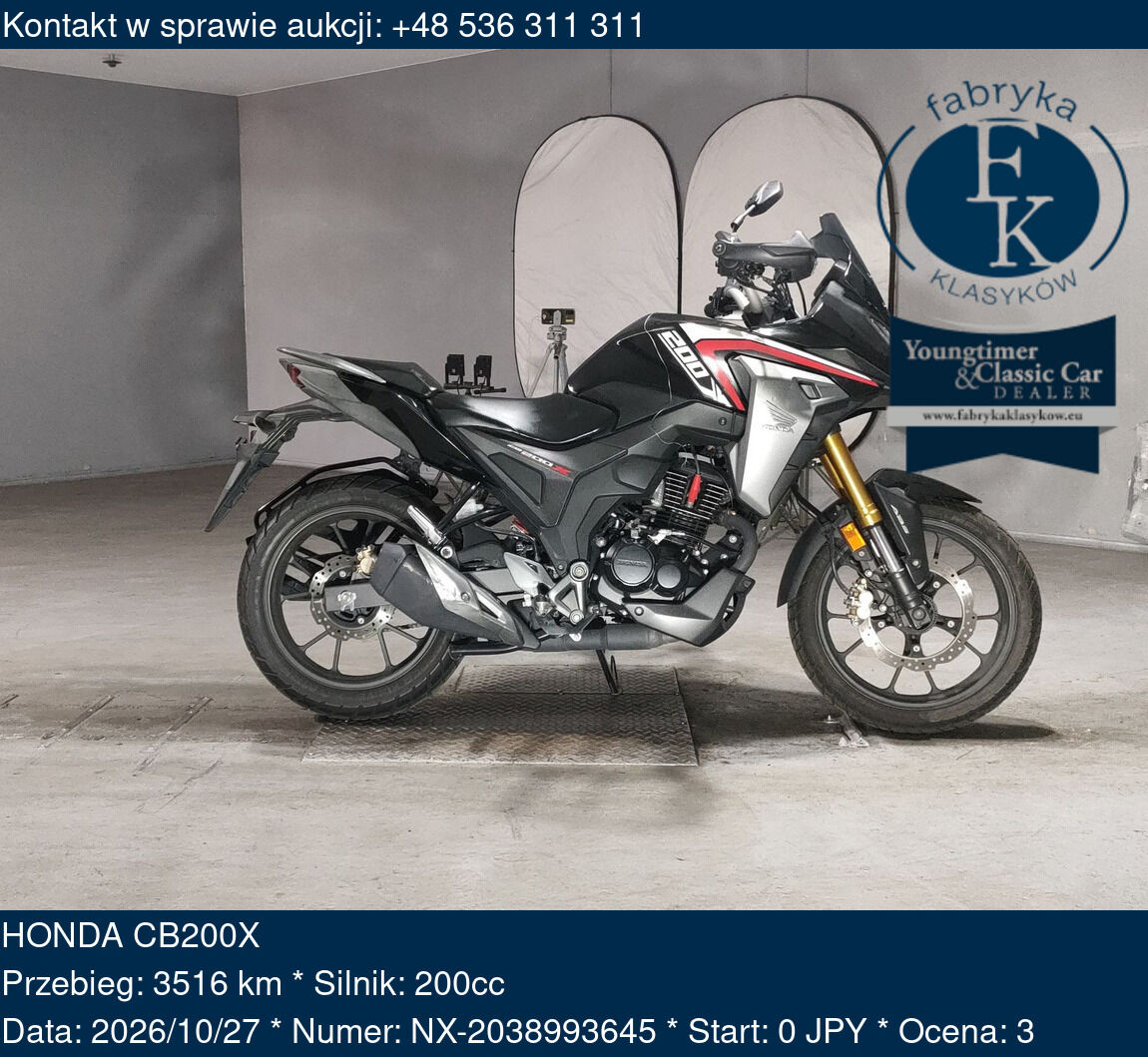 HONDA CB200X  - zdjęcie 2