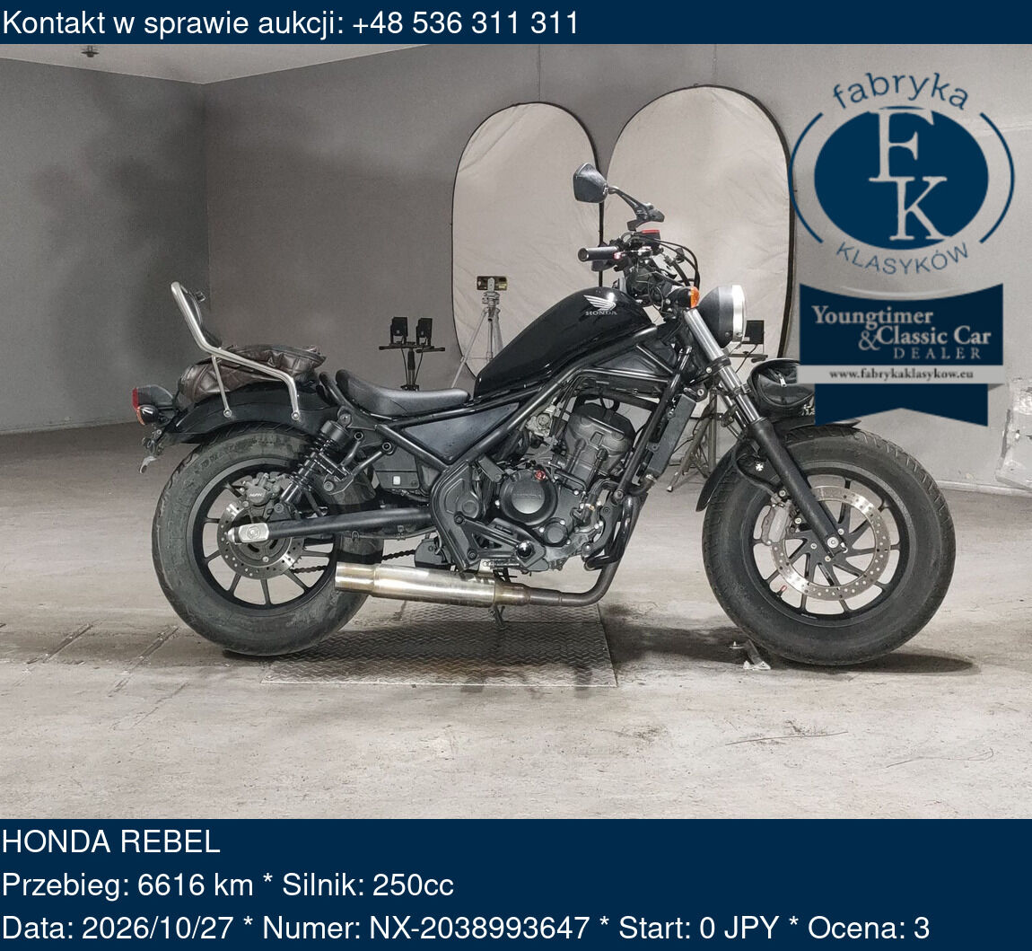 HONDA REBEL  - zdjęcie 2