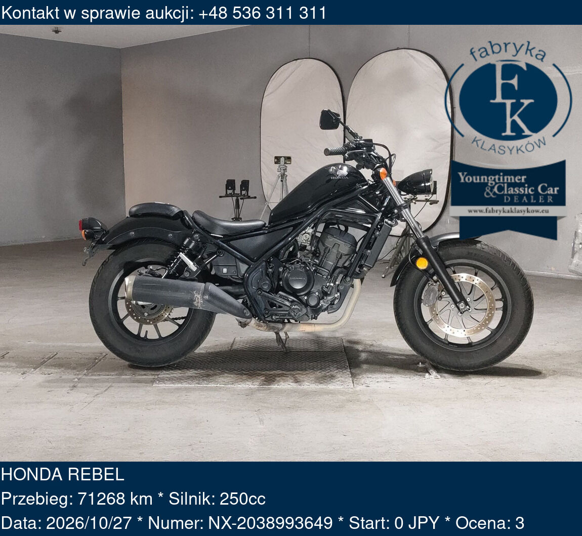 HONDA REBEL  - zdjęcie 2