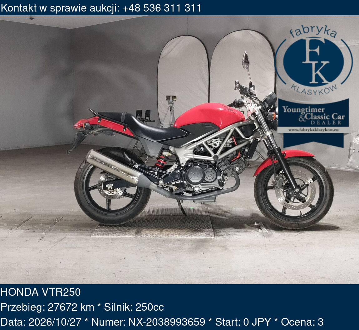 HONDA VTR250  - zdjęcie 2