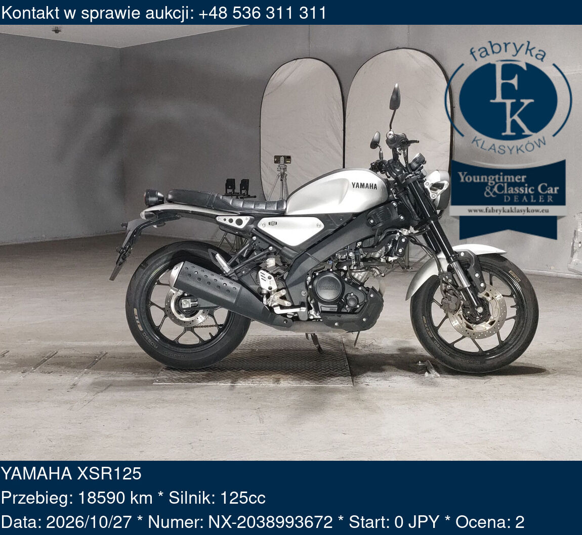 YAMAHA XSR125  - zdjęcie 2